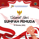 Selamat Hari Sumpah Pemuda 2024