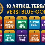 10 ARTIKEL TERBAIK VERSI BLUE-GOLD UNTUK INFOGRAFIS