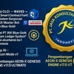 Blue-Gold Quantum Age Indonesia Ekosistem Super AI PT Jasa Konsultan Keuangan & PT Blockmoney Blockchain Indonesia, Untuk Menguasai Masa Depan Digital Tingkat Lebih Tinggi