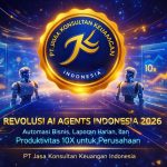 Revolusi AI Agents Indonesia 2026: Automasi Bisnis, Laporan Harian, dan Produktivitas 10X untuk Perusahaan — PT Jasa Konsultan Keuangan