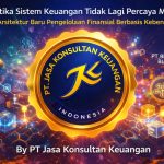 KETIKA SISTEM KEUANGAN TIDAK LAGI PERCAYA MANUSIA ARSITEKTUR BARU PENGELOLAAN FINANSIAL BERBASIS KEBENARAN DIGITAL BY PT JASA KONSULTAN KEUANGAN