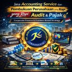 JASA ACCOUNTING SERVICE DAN PEMBUKUAN PERUSAHAAN YANG RAPI, SEBAGAI DASAR AUDIT DAN PAJAK CORPORATE FINANCE & PROBLEM-BASED STRATEGY BY PT JASA KONSULTAN KEUANGAN