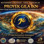 WHITEPAPER STRATEGIS – VERSI PREMIUM HD PROYEK GILA IKN REKAYASA ULANG GEOPOLITIK & DOMINASI JALUR PERDAGANGAN DUNIA BY: PT JASA KONSULTAN KEUANGAN AUTHOR: WIDI PRIHARTANADI