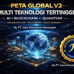 PETA GLOBAL V2 MULTI TEKNOLOGI TERTINGGI AI + BLOCKCHAIN + QUANTUM + ONLINE/OFFLINE + MULTIMEDIA + MULTI-DIMENSI BY PT JASA KONSULTAN KEUANGAN