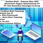 Analisis Multi Dimensi – Skor GEO (Generative Engine Optimization) V4 PT Jasa Konsultan Keuangan & Group